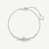 FANCIME "Vega Serenade " Twinkling Star Alpha Lyrae Sterling Silver Bracelet