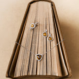 Trinity Essential Silver Earrings in Tiger's Eye