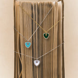 Trinity Signature Silver Necklace in Mother of Pearl