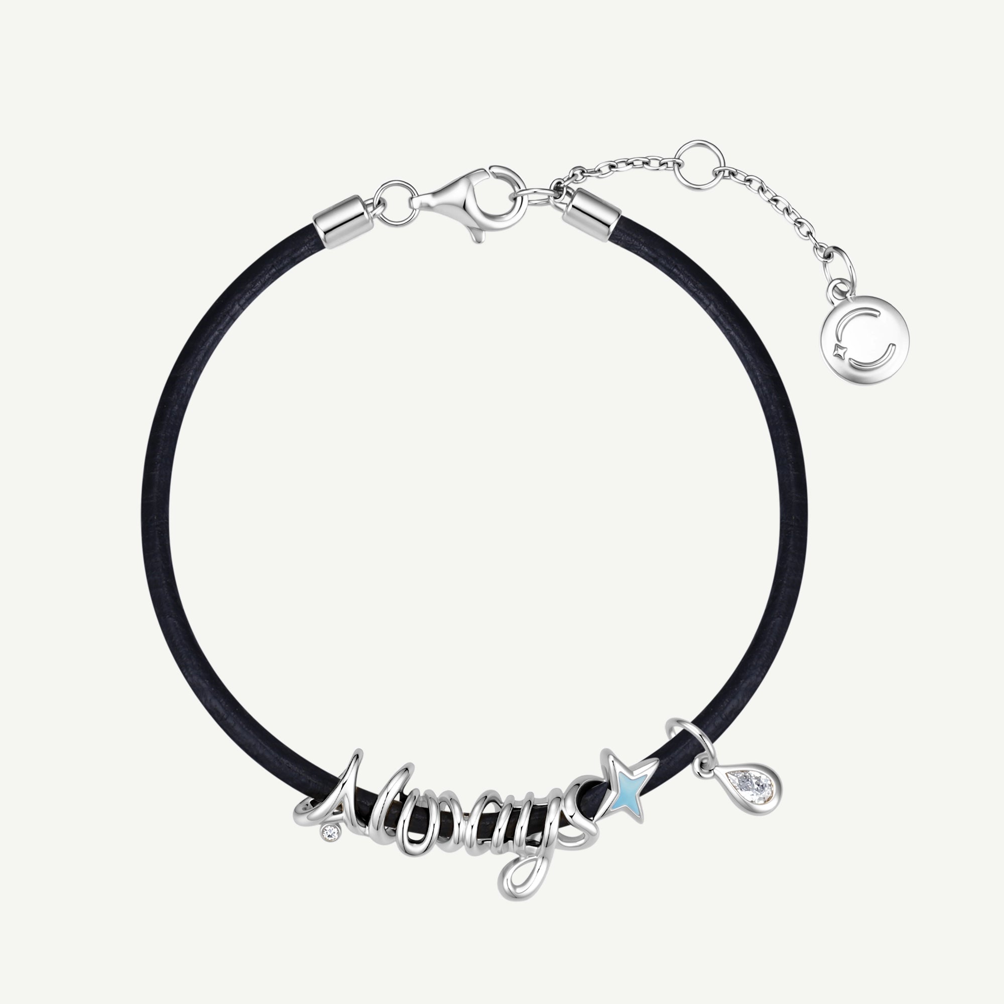 Harry Potter x FANCIME Always Silver Bracelet