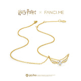 Harry Potter x FANCIME 金色飛賊純銀項鍊