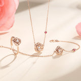 FANCIME 「My Rose」14K玫瑰金項鍊