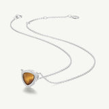 Trinity Essential Silver Necklace in Tiger's Eye