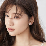 “Maple Majesty” Elegant Sterling Silver Earring