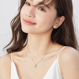 「楓葉威嚴」優雅純銀項鍊
