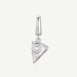 Sweet Cake Silver Charm