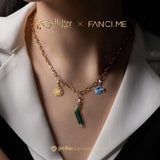 FANCIME × 哈利波特 消光器銀飾吊飾 夜光設計