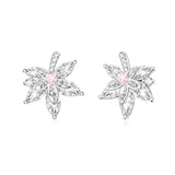 “Maple Majesty” Elegant Sterling Silver Earring