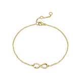 FANCIME "熱情" 無限經典 14K 黃金手鍊