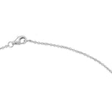 FANCIME Large Polishing Cross Sterling Silver Necklace Link