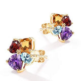 14k "Rainbow Flower" Studs - FANCI ME