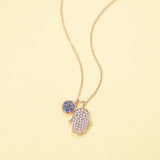 Protection necklace gifts made with solid gold