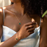 FANCIME Natural Abalone Pearl 14K Yellow Gold Necklace Show