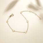 FANCIME Friendship Charm 14K Yellow Gold Bracelet  Show