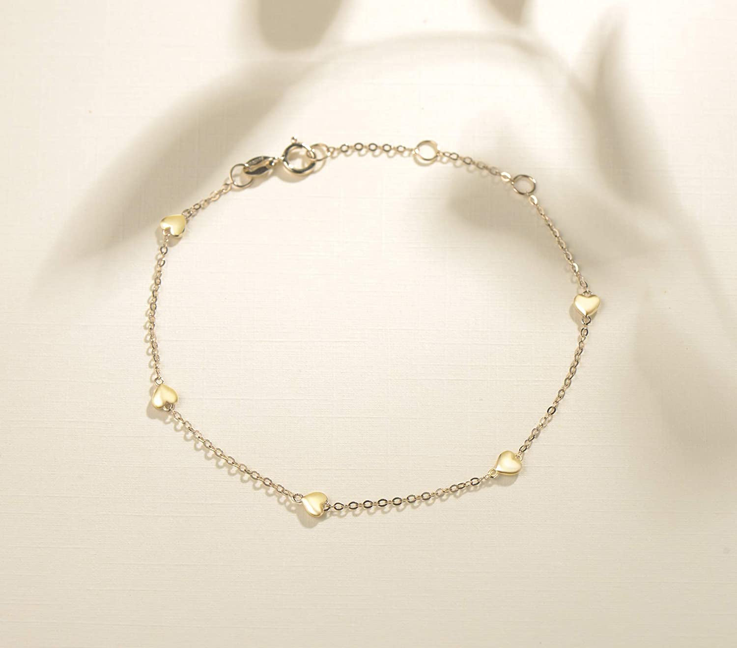 FANCIME Friendship Charm 14K Yellow Gold Bracelet  Show