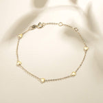 FANCIME Friendship Charm 14K Yellow Gold Bracelet  Show