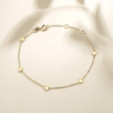 FANCIME Friendship Charm 14K Yellow Gold Bracelet  Show