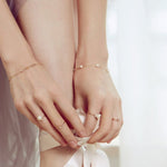 FANCIME Akoya Pearl 14K Yellow Gold Bracelet Show2