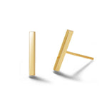 FANCIME Chime Bar 14K Yellow Gold Stud Earrings Main